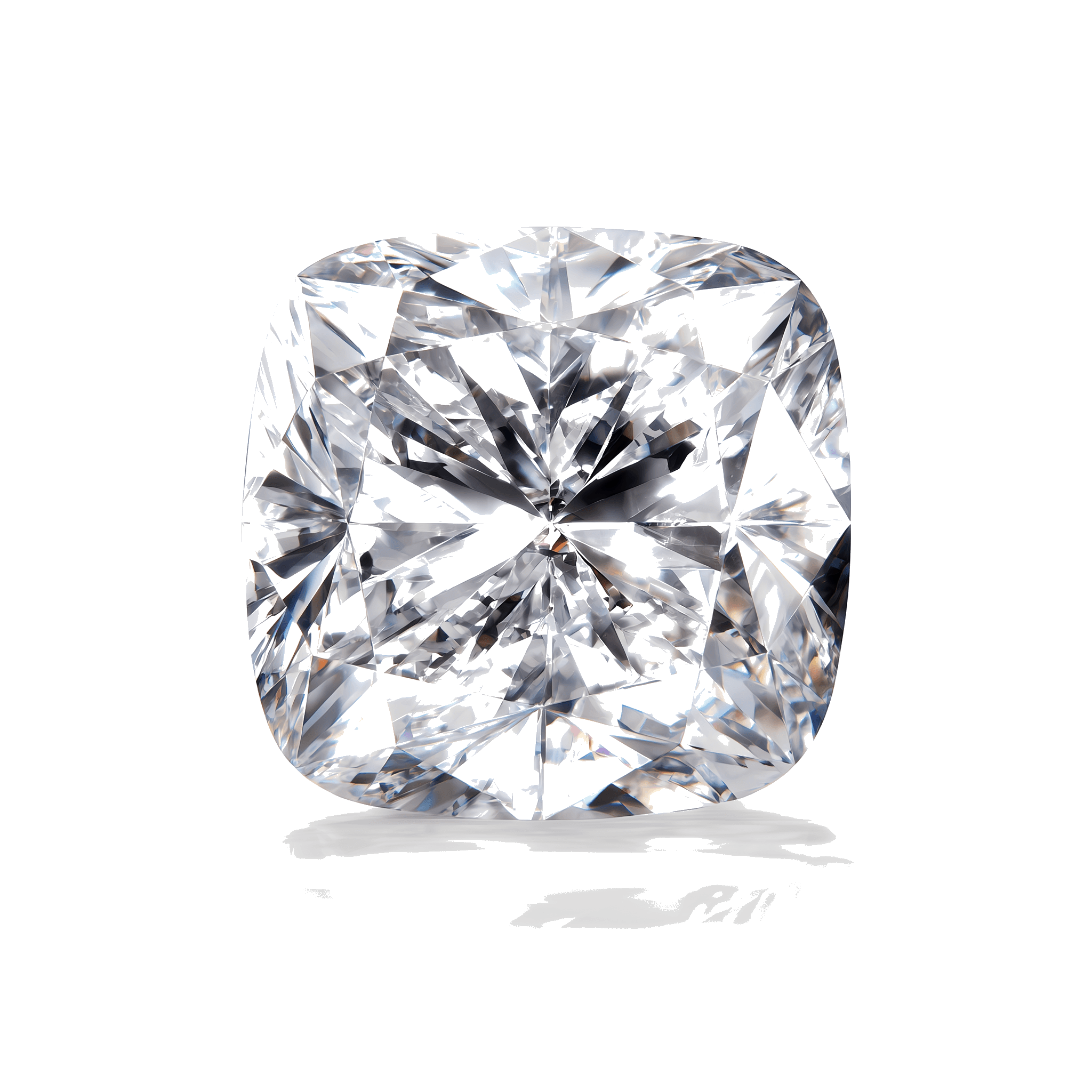Cushion cut diamond