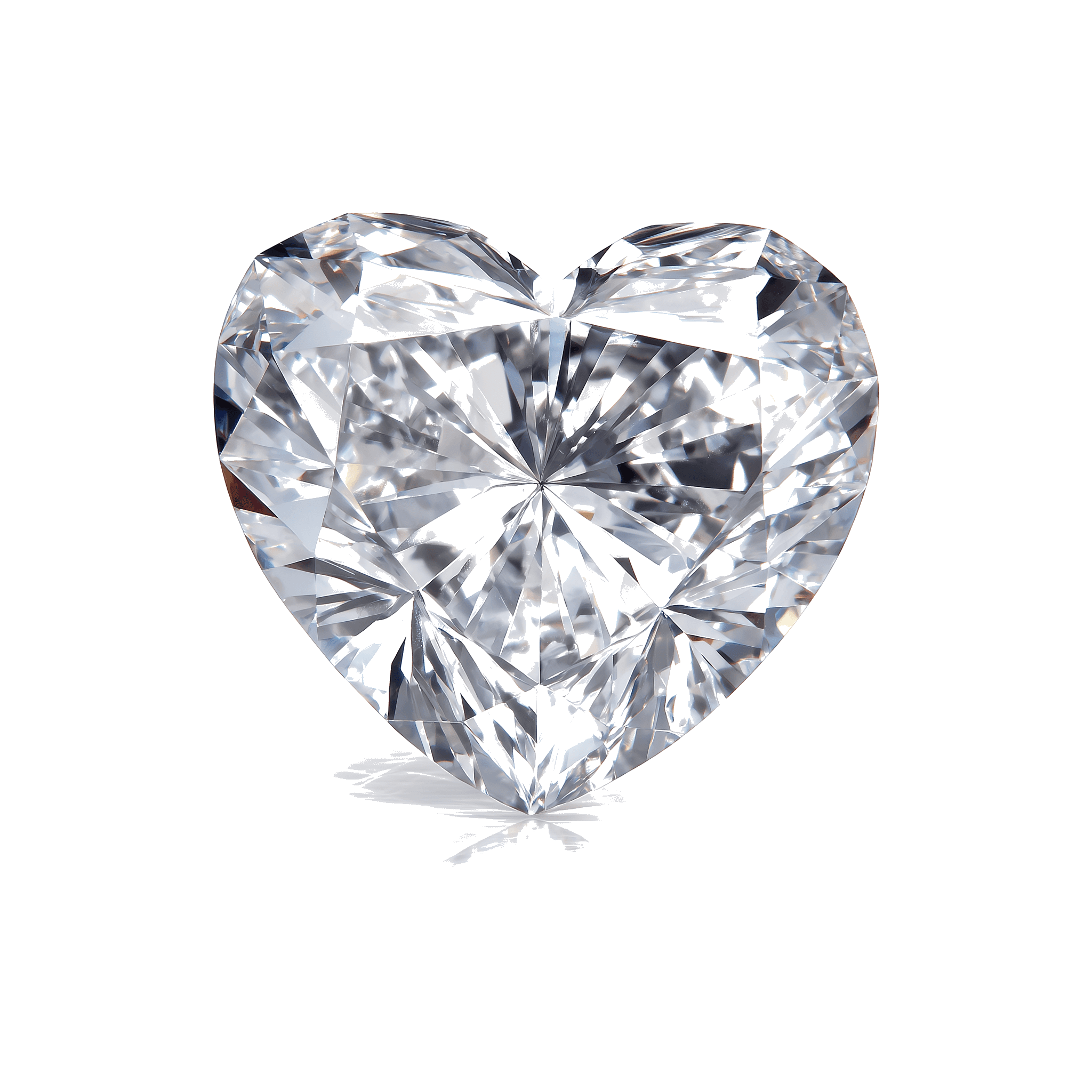 Heart cut diamond