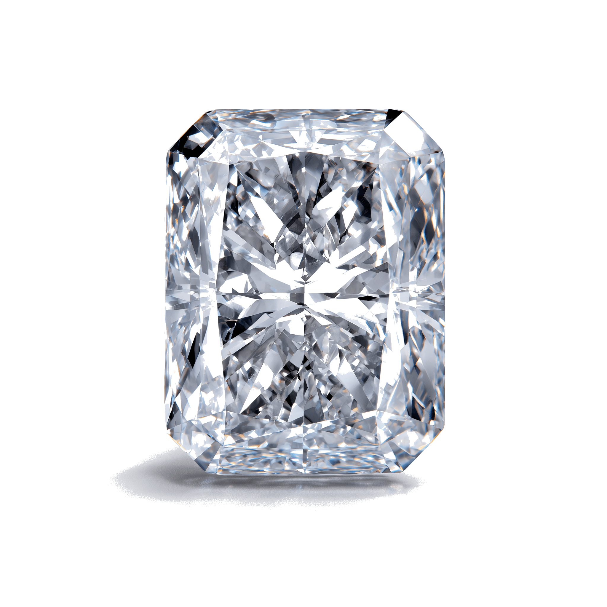 Radiant cut diamond